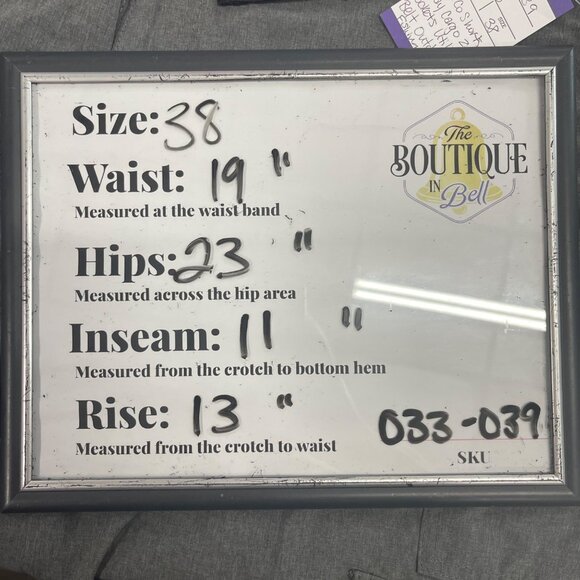 Iron Co Mens 38 Gray Cargo Shorts Zip Pockets Utility Belt Outdoor Summer Wear - Picture 14 of 15